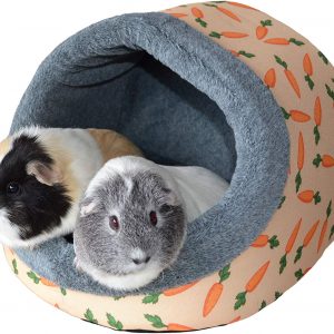 Cama de Capucha Zanahoria Rosewood Snuggles Conejo cobayas roedores