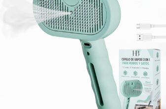 Steam Brush for Cats, Dog Brush Short Hair 3 in 1 Cleans Detangles and Massages, Brush for Dogs, Cats Accessories, Mitt Remover Pet Hair Long Hair