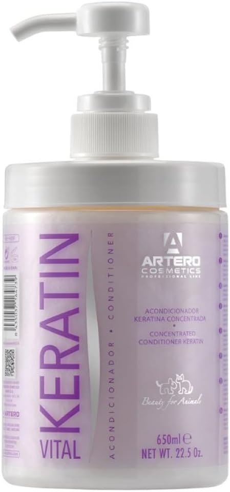 Artero Keratin Vital Conditioner for Dogs and Cats (650 ml) 1