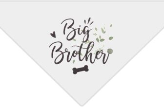 EMSea Bandana for Dogs Triangle Scarf for Pets Dog Bibs Bandana for Medium and Large Dogs Daily Use Photo Parties for Wedding Photos Pet Accessories