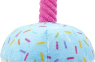 Dog Birthday Cake – Dog Birthday Decorations – Soft, Chew Resistant, Pet Photo Props for Large Medium Breed Celebrations