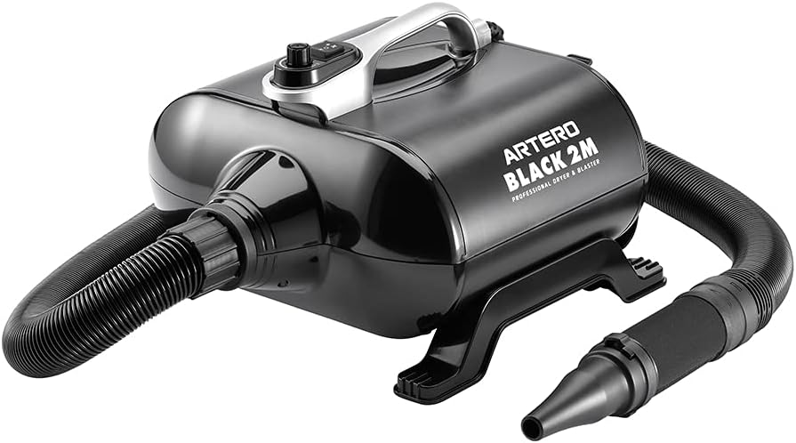 Artero Black Professional Dog Dryer and Ejector (2 Motors) 1