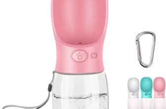 Dog Water Bottle, 350/550 ml Travel Bottle for Walking for Dogs, Puppy Drink Dispenser Portable Cup for Drinking for Pets Outdoor, Gift for Dogs