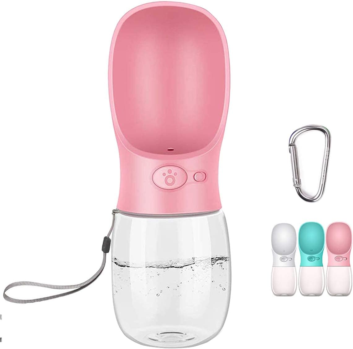 Dog Water Bottle, 350/550 ml Travel Bottle for Walking for Dogs, Puppy Drink Dispenser Portable Cup for Drinking for Pets Outdoor, Gift for Dogs 1