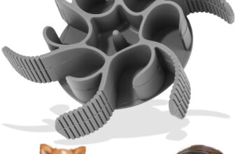 Dog Feeder Anti-Oracity Bowl Anti-Glutton Bowl for Dogs Accessory Slow Food Bowl Dish Slow Food Bowl Plate Promotes Healthy Eating and Slow Digestion