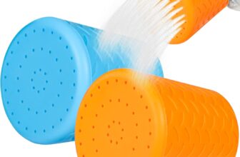 Silicone Dog Shower Sprayer, Portable Pet Sprayer Head Accessory Bath Tool for Hiking Camping Removal