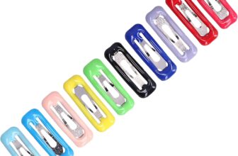 Hztyyier 50 Pcs Small Pet Hair Clips Hair Clips 0.8 Inch Colors for Care Little Girls Small Breed Tea Cup Yorkie Maltese Bunny