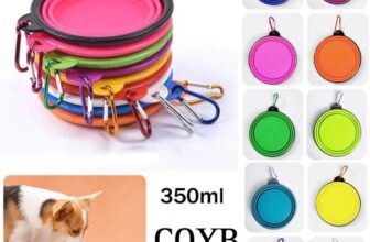 COYB Dog Feeder – Dog Drinker – Cat Drinker – Travel Accessory for Pets Compact, Single Resistance with Reinforced Bowl Bottom with 3 mm Thickness.