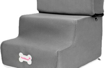 Dog Accessories Pug Pet Stair Cover, Removable, Comfortable, Non-Slip, Dog Ramp, Stairs, Suitable for Small Dogs, Accessories for Blind Dogs