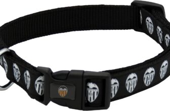 Dog Collar – Size S – Valencia, Pet Accessories, Football, Official Product (CyP Brands)