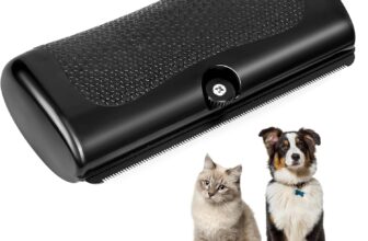 Dog and Cat Brush, Miraculous Hair Removal, Effective on Short and Long Hair, Professional Pet Accessory.