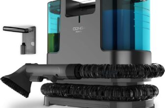 Cecotec Conga Popstar 3000 CarpetClean Upholstery Vacuum Cleaner. 400 W, 2 Tanks -1 Clean Water and 1 Dirty Water Sprayer, Action Radius 6 m, Hose Length 1.2 m