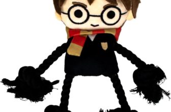 CERDÁ LIFE’S LITTLE MOMENTS Official and Durable Harry Potter Rope Dog Toy | Interactive Accessory Ideal for Chewing, Pulling and Playing Games with Magic Design and Durable Materials