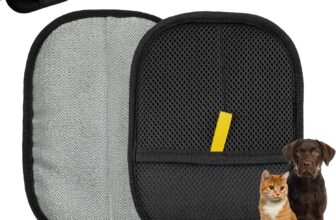 Cat Hair Remover Glove, Pet Hair Remover Mitt, Dog Hair Remover, Reusable Glove Remove Pet Hair (1pack), Ideal for Daily Use.