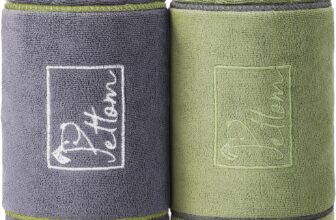 PETTOM 2 Pcs Dog Towel Quick Drying Absorbent Microfiber Dog Towel Artero, Bath Towels with Pockets for Small, Medium and Large Dogs, 90 x 50 cm