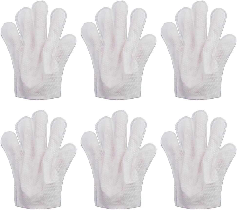 WeddHuis Guante para Mascotas, Toallitas de Limpieza para Pelo de Perros y Gatos, Orejas, Ojos, Patas, Guantes para Lavar Mascotas, Cuidado Diario y Viajes, sin Enjuague 1