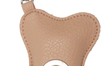 VOSSOT Dispensador de bolsas para excrementos de perro de piel sintética con mosquetón y cremallera, accesorios portátiles para todos los perros