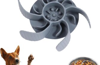 Inserto de comedero lento para perros, comedero antioracidad para perros, inserto de comedero lento de silicona, accesorio para perros de comedero lento, mejora la digestión, antideslizante