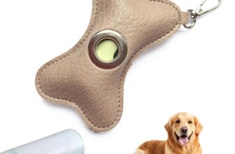 Dispensador de bolsas para excrementos de perros, accesorios para perros, soporte para bolsas para excrementos de perros, soporte para Bolsa para excrementos de perro, bolsas recogedoras para perros