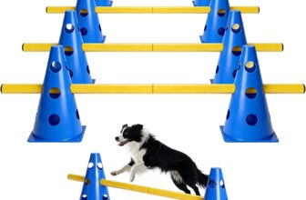 Dog Agility Set de 6 Cavaletti Dog Hobby Horse Obstacle Obstacle Hobbies Horsing Dog Training Agility Accesorios