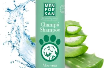 MENFORSAN Champú Aloe Vera para Perros | Hidrata profundamente | Acción Anti Irritación y Anti Eczema | 100% Naturales | Herbáceo | 1L