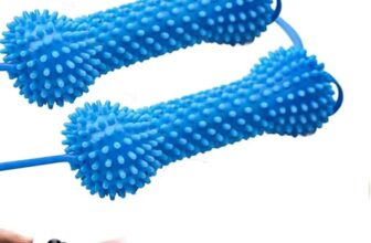 Accesorio dental canino de doble acción, juguetes for perros Accesorio bucal for limpieza de dientes de doble acción, juguete for masticar dental for perros y ayuda forcepillarlos dientes,uidadobucal