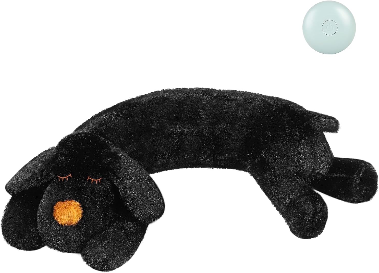 WEOK Cachorro Latido del Corazón para Perros, Alivio de la Ansiedad por Separación, Latido del Corazón, Peluche Calmante para Ayudar al Comportamiento de Ansiedad, Peluche para Perros 1