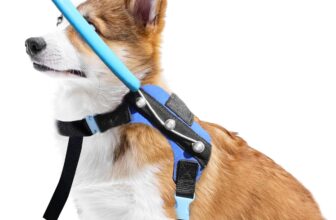 Arnés para perros Halo Azul XS Accesorio protector funcional para perros ciegos