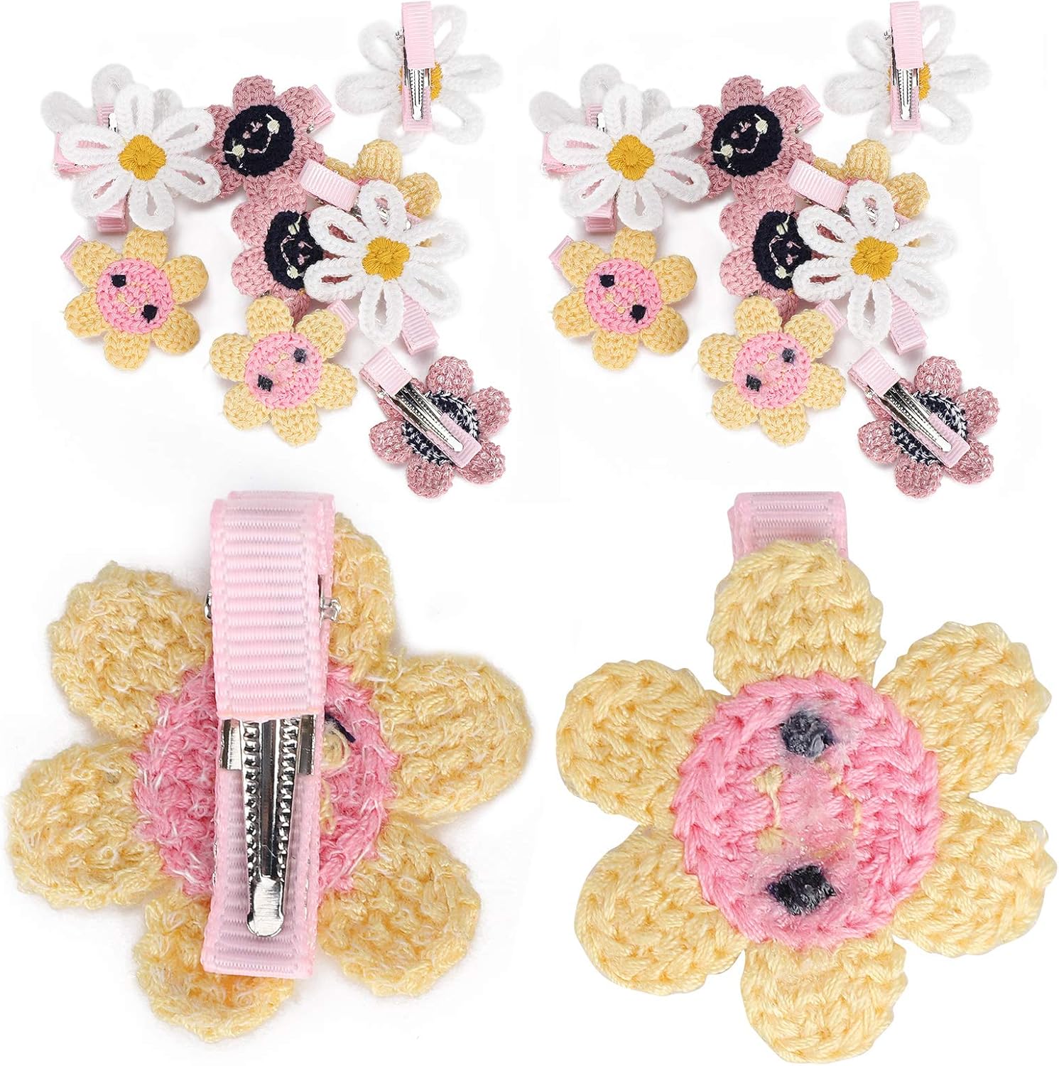 YOUTHINK Lazos para el pelo de perros cachorros 20 piezas Lazo pequeño con clip, Accesorios para el pelo de gatos de poliéster Productos para el cuidado de mascotas 1