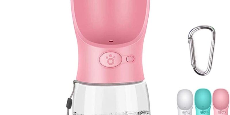 Dog Water Bottle, 350/550 ml Travel Bottle for Walking for Dogs, Puppy Drink Dispenser Portable Cup for Drinking for Pets Outdoor, Gift for Dogs