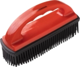Pet Hair Remover Brush – Cleaning Brush Car Cleaning Sofas – Upholstery Cleaner for Dog, Cat and Pet Hair – Red