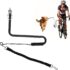 NAMSAN Botella para Beber para Perros 550 ML Accesorios de Playa para Perros y Gatos Bebedero Plegable Fácil de Transportar para Actividades al Aire Libre – Azul
