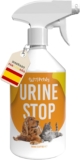 Urine Repellent for Dogs and Cats – 500 ml – Triple Action – Training, Prevent Dogs and Cats, Odour Eliminator – Indoor and Outdoor Use – No Stains – Citrus Scent – Cat Repellent