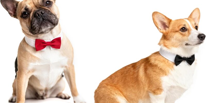 2 uds pajarita para mascotas para perros gatos esmoquin Collar ajustable cachorro gatito disfraz accesorios para boda fiesta de cumpleaños negro rojo