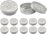 12 Piezas de Accesorios de Perros, 60 ML Latas de Aroma de Aluminio para Entrenamiento de Perros, con ventilación, Accesorios la Detección Olfativa de Mascotas, para olfateadores, 68x25mm