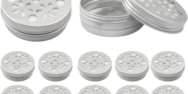 12 Piezas de Accesorios de Perros, 60 ML Latas de Aroma de Aluminio para Entrenamiento de Perros, con ventilación, Accesorios la Detección Olfativa de Mascotas, para olfateadores, 68x25mm