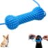 Pipihome Pelota interactiva para perros con asa, juguete indestructible para perros, pelota antiestrés, accesorios para perros, goma elástica duradera, juguetes para perros grandes, medianos y pequeños (A)
