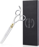 Dream Reach Dog Grooming Scissors – 7″ Thinning Scissors, Texturing, Mixing and Layering for Dogs, Cats and Other Pets – Japanese 440C Stainless Steel