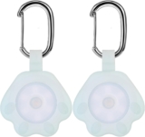 2 Pack Dog Lights with USB Rechargeable, Color Changing Dog Collar, IP67 Waterproof LED Dog Safety Lights Light(Rainbow and Rainbow)