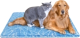 Pecute Manta Refrigerante para Perros y Gatos, Cool Mat Cama para Perros Verano 75 x 120 cm, Alfombrilla Refrigerante para Mascotas – Alfombrilla Refrigerante para Mascotas