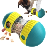Interactive Dog Toy, Indestructible Puppy Toy, Feeder, Treat Dispenser, Dog Puzzle Feeder, Slow Feeding for Chewy Breeds