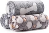 COMSLE 3X Mantas para Perros, Mascotas, Suave Manta Lavable para Perros Pequeños, Medianos y Grandes, Manta de Franela para Perros, Gatos, Mascotas, Ideal para Sofás y Camas, 40 x 60 cm