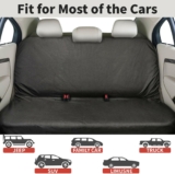 Waterproof Heavy Duty Car Seat Cover Dog Pet Waterproof Travel Car Interior Rear Seat Cover Universal Accessories