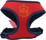 Selección Española – Arnés para Perros, Accesorios para Mascotas, Collar, Talla L, Rojo, Producto Oficial (CyP Brands)