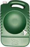 Cuenco de viaje y botella de agua para perros, 4 litros, cuenco portátil para perros con asa, dispensador de agua resistente para perros, accesorios compactos para acampar para perros y