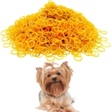 PET SHOW 100g 15mm bandas de goma para pelo de perro para peluquero lazos para el pelo accesorios DIY bandas elásticas para pelo largo mascota
