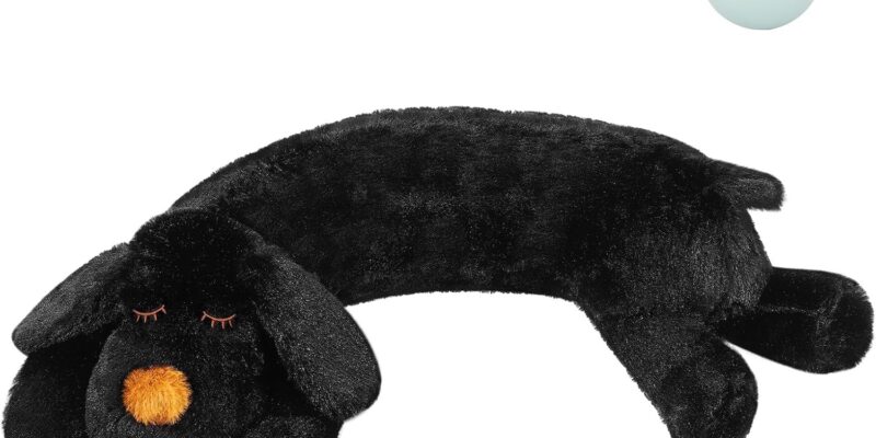 WEOK Cachorro Latido del Corazón para Perros, Alivio de la Ansiedad por Separación, Latido del Corazón, Peluche Calmante para Ayudar al Comportamiento de Ansiedad, Peluche para Perros