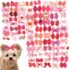 Promotion Bandana to be the Big Sister of Dogs – Ideal for Weddings with a Flower Design – Triangle Scarf for Pets, Perfect Accessory of Collars for Dogs