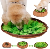 Edipets, Olfactory Dog Mat, Toys for Dogs, Training Accessory, Treat, Food, for Puppy, Pets, Small, Medium and Large (Green)