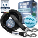 3m Dog Leash [4 Position Adjustable] + Dog Toy Ball [Dog Dental Care] Dog Leash Dog Accessories Dog Leash for Large Dogs Dog Toys